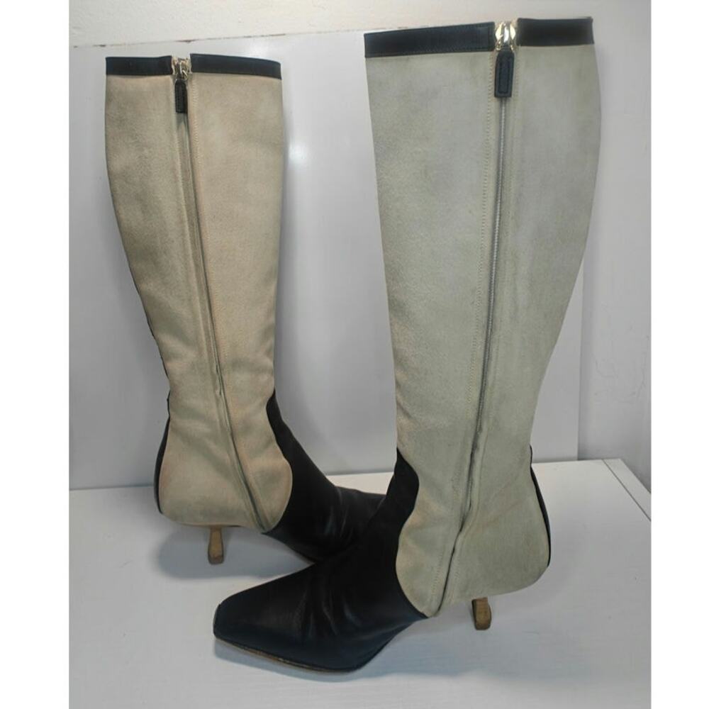Vintage 2000 Tom Ford Gucci Suede Boots sz 37.5 - Picture 6 of 16